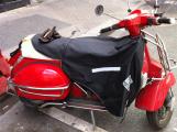 Scooter LML Star rouge avec selle blanche